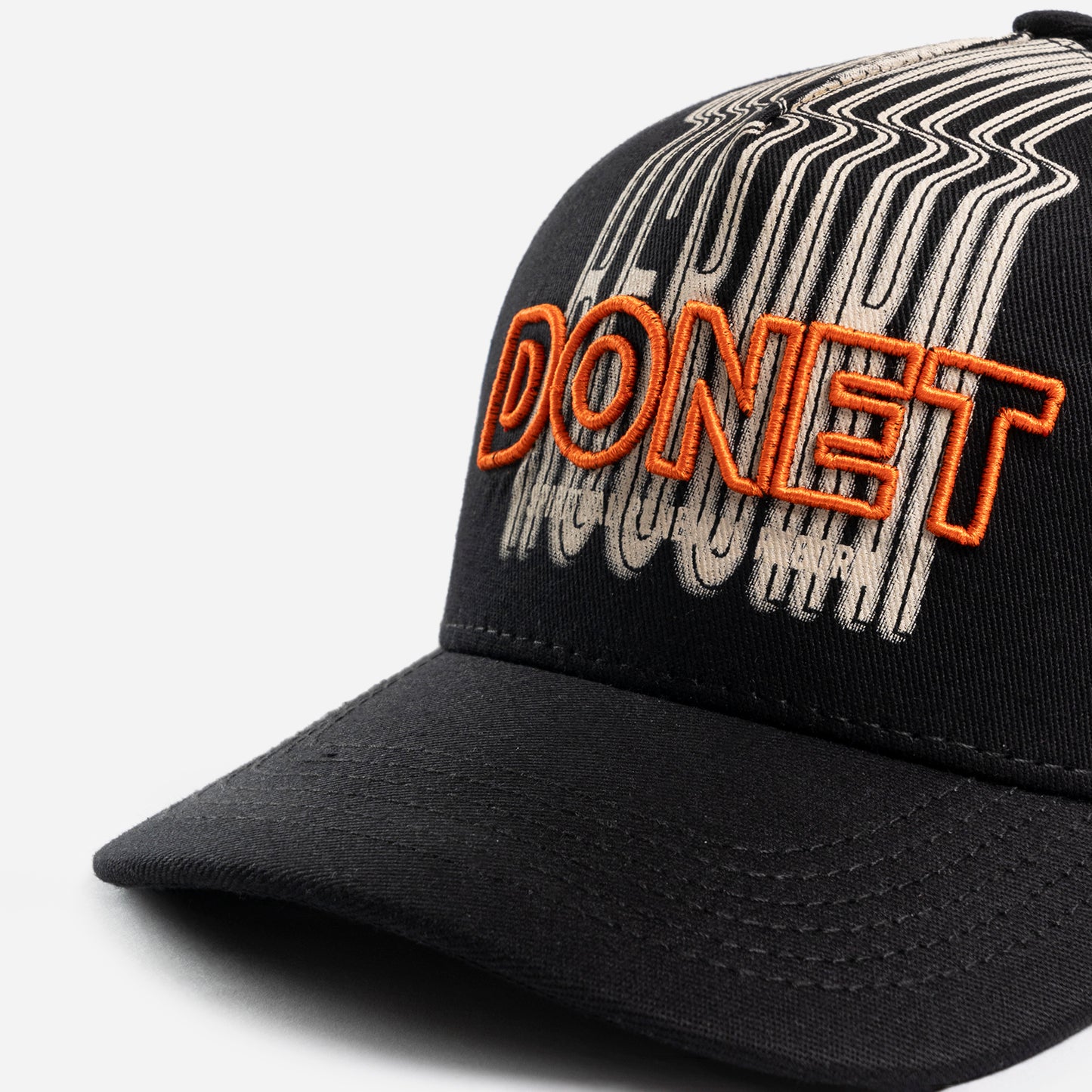 CAP REBORN BLACK ORANGE