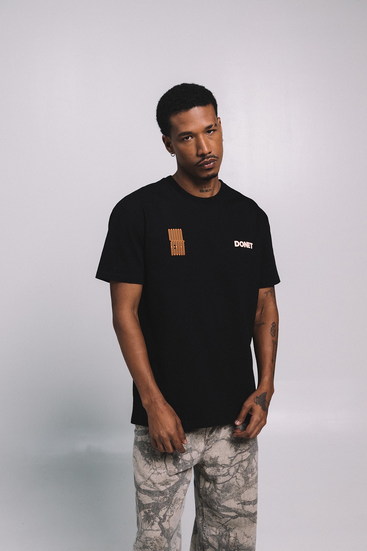 T SHIRT REBORN BLACK