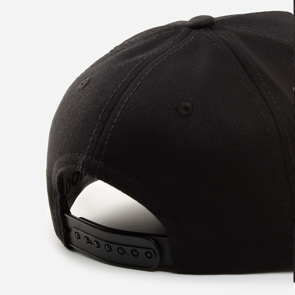 CAP IMPREMTA BLACK ORANGE