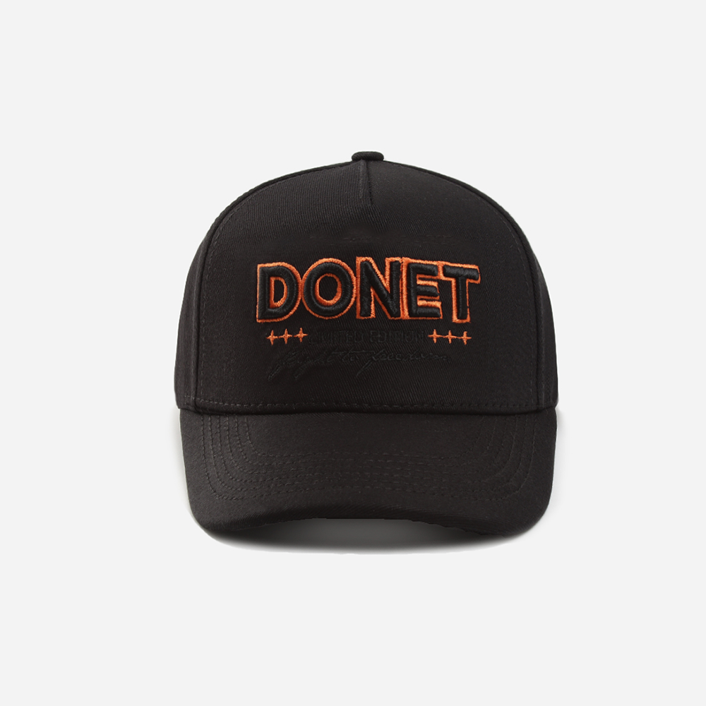 CAP REVOLTA BLACK ORANGE