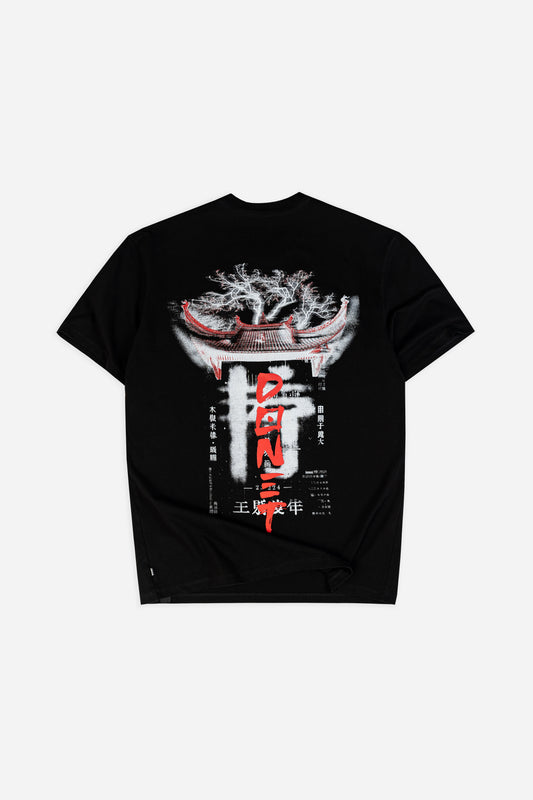 T SHIRT PAGODA BLACK