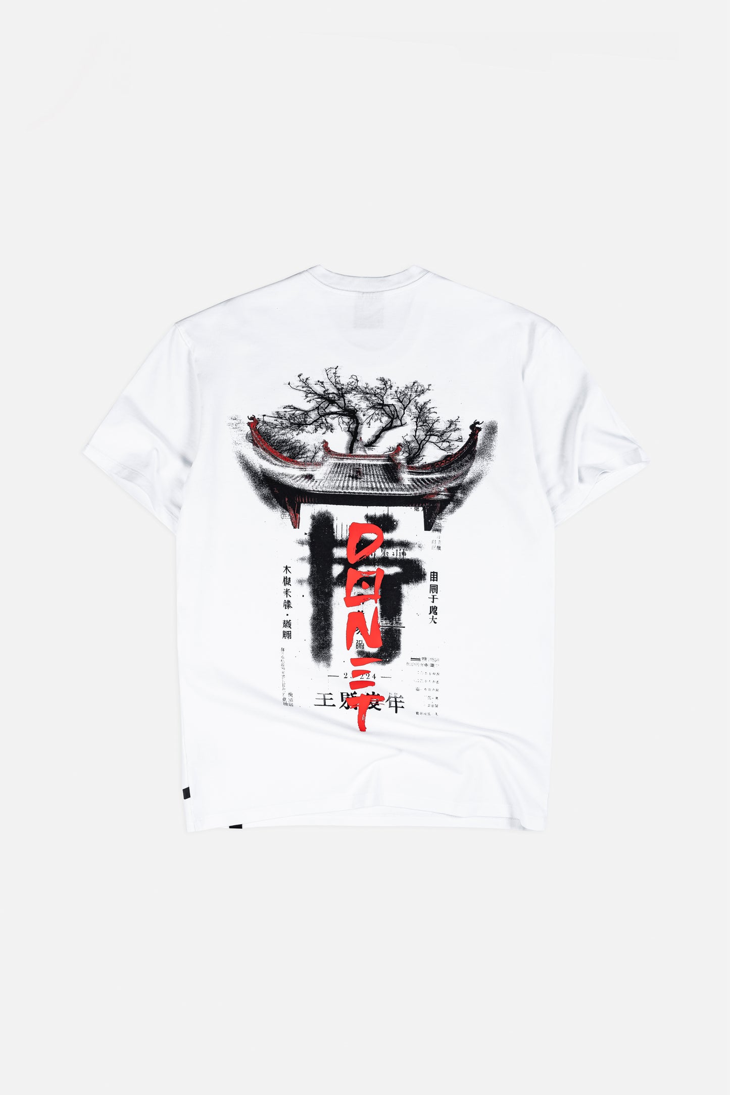 T SHIRT PAGODA WHITE