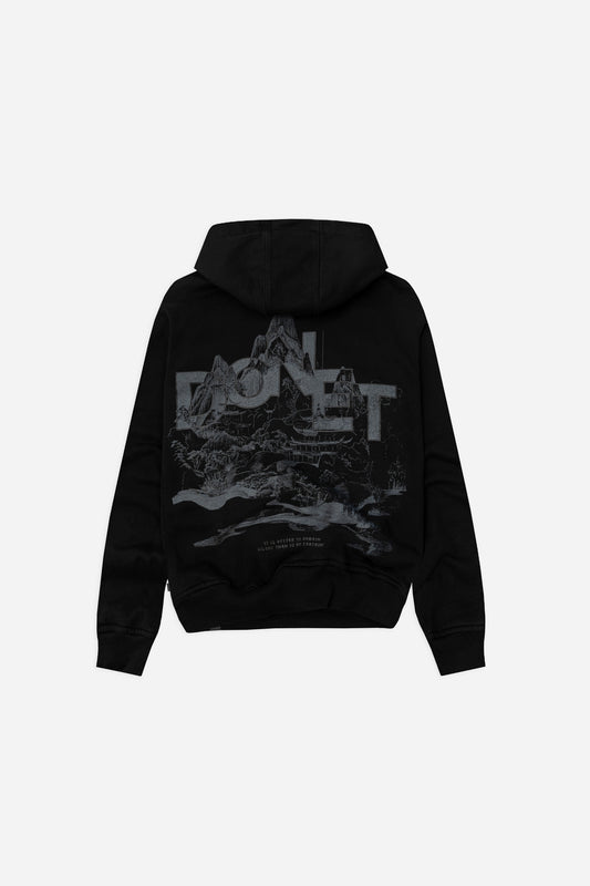 HOODIE APEX BLACK