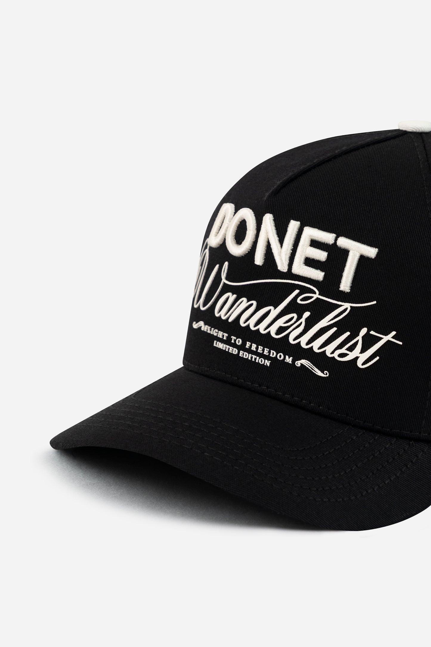 CAP BOW BLACK - WHITE