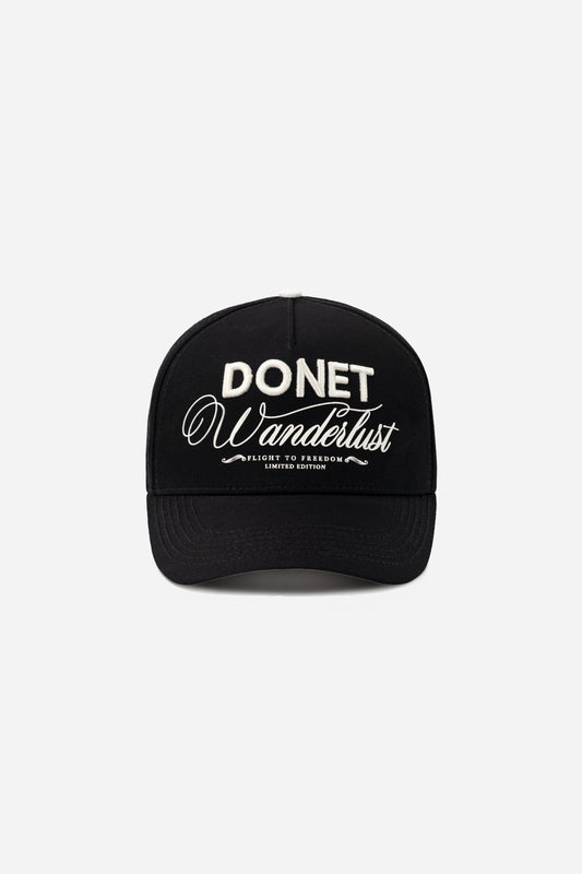 CAP BOW BLACK - WHITE