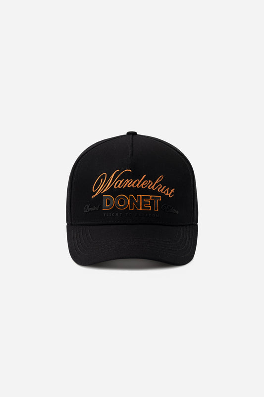 CAP STROKE BLACK ORANGE