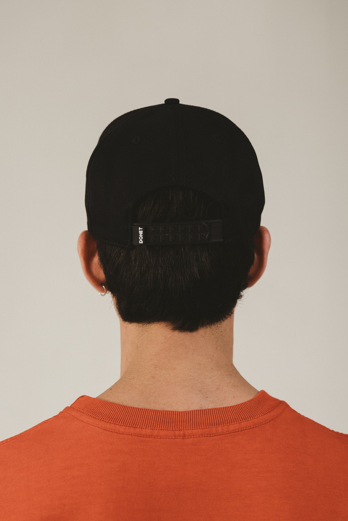 CAP STROKE BLACK ORANGE