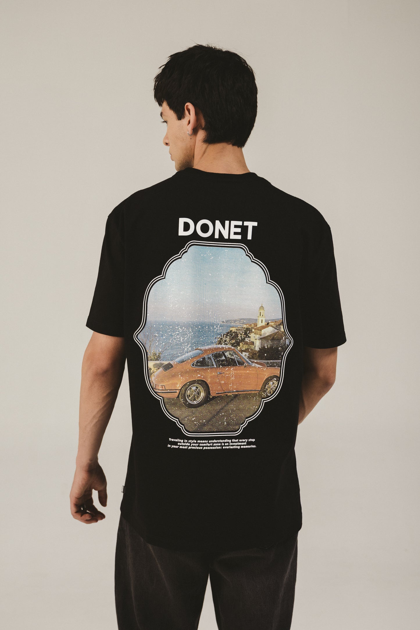 T SHIRT PORSCHE BLACK
