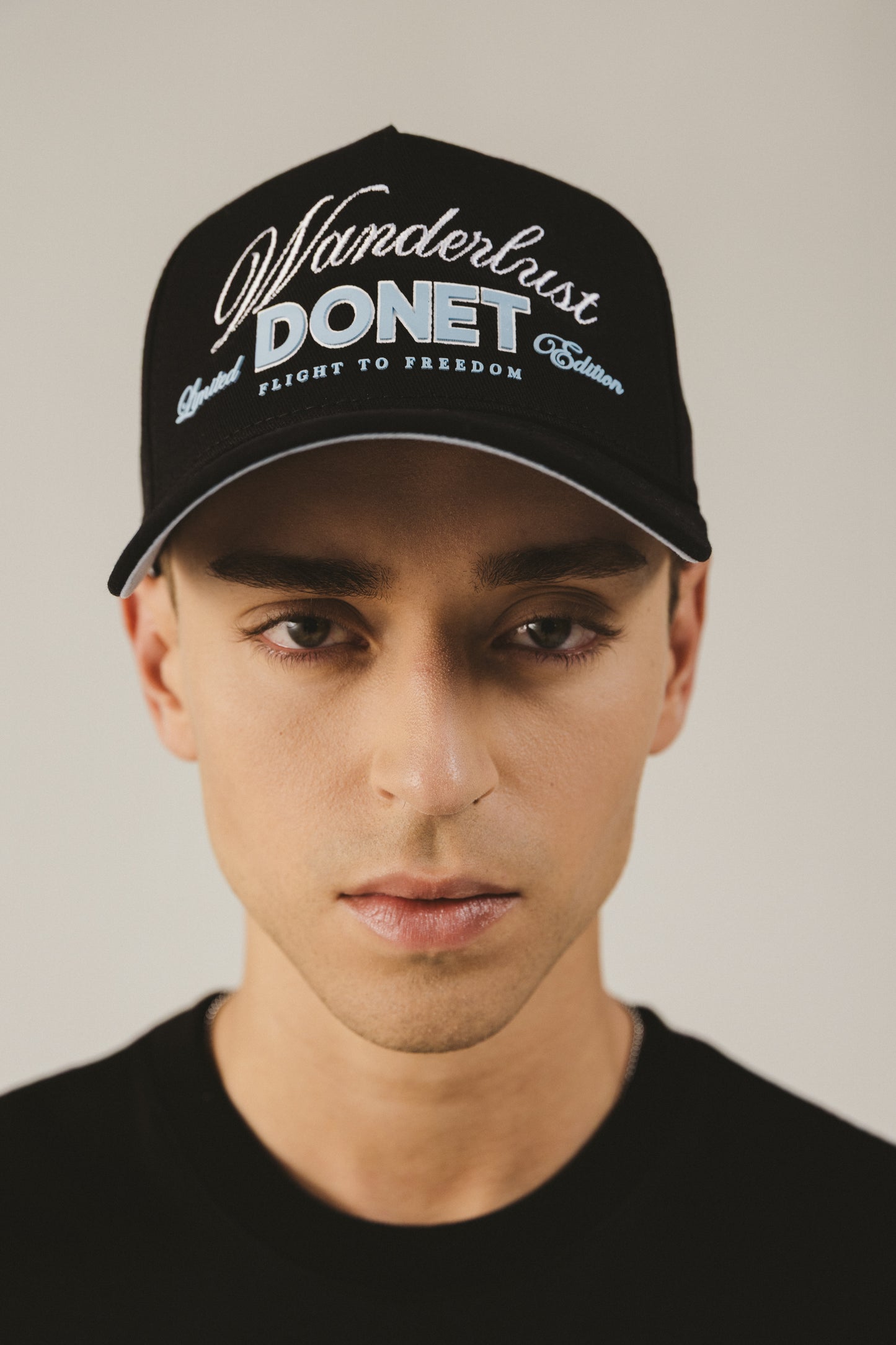 CAP STROKE BLACK BLUE