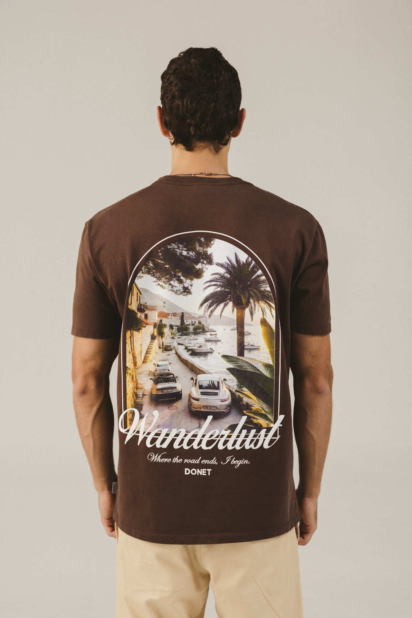 T SHIRT DARSENA BROWN