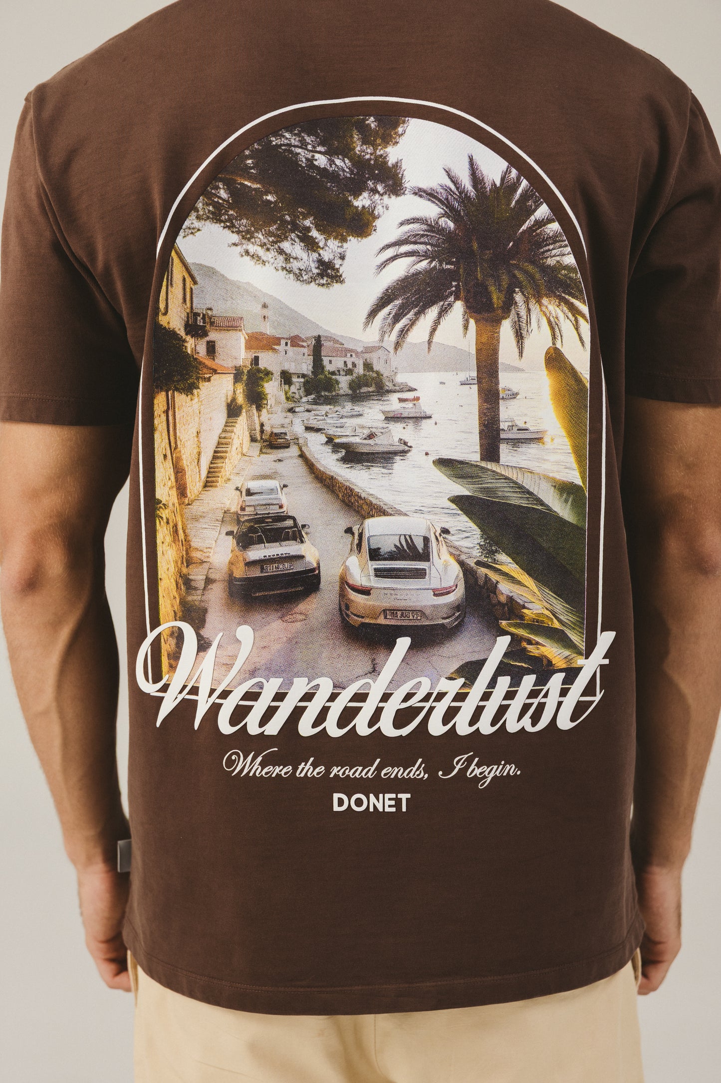 T SHIRT DARSENA BROWN