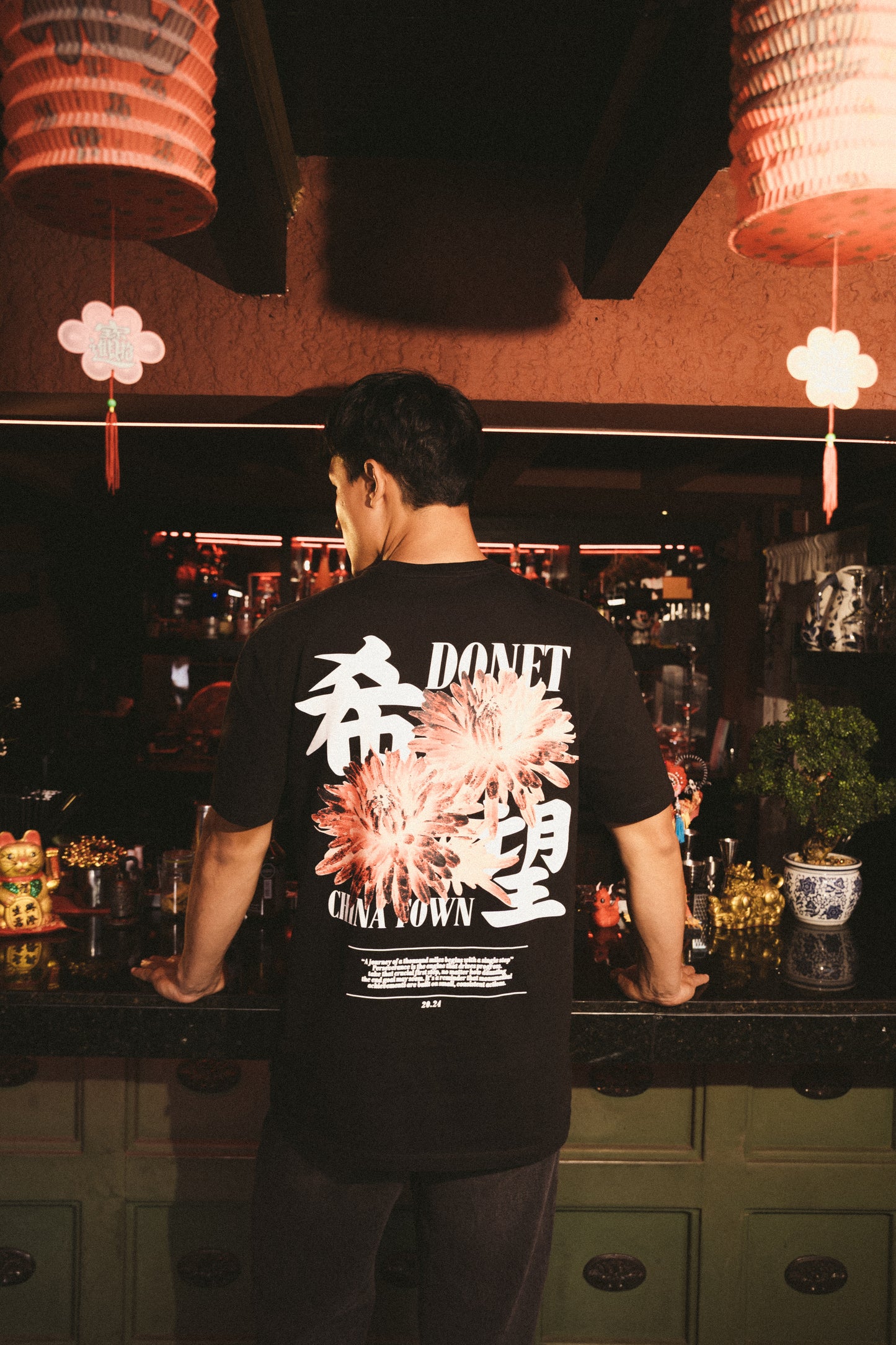 T SHIRT TAO BLACK