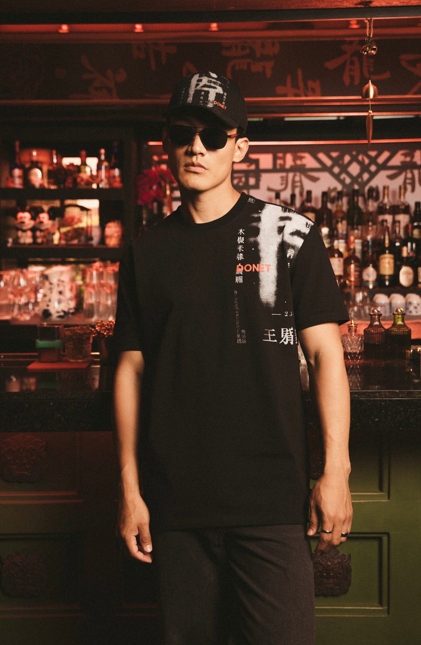 T SHIRT PAGODA BLACK