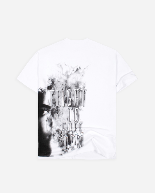 T SHIRT FLIGHT WHITE